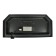 Aquarium "Panoramic" with a lid, 40 liters, 51 x 23 x 34/39 cm, black