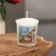 Aromatic candle "Black Coconut", black coconut, 5x4.5 cm