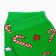 Women's socks "Caramel" color green, size 23-25