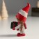 Polystone souvenir "Santa Claus with a candle/granny with a gift" MIX 6.5x4.5x10 cm