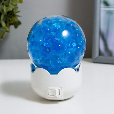 Spinker "Balls" LED white-blue 7x7x11 cm Risalux-1