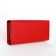 Women's wallet on magnets, red color
