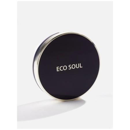 Compact powder 23 tone Eco Soul Perfect Cover Pact 23 Natural Beige, 11 g.-4