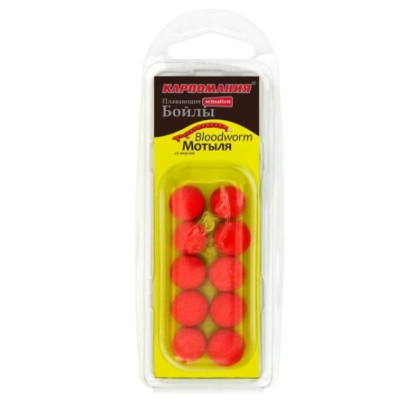 Swimming boilers with a bloodworm aroma, 14 mm