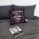 Decorative pillow "Ethel" Gentlemen 40 x 40 cm, velor, 100 % p/e