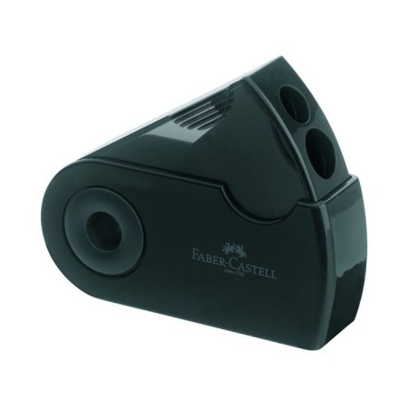 Carpet Faber-Castell with a Sleeeve 2 holes container, black