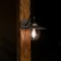 Lamp in the sun. bat. Uniel, "London", 18x18x25 cm, IP44, 1LED, T/white