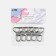 Metal carbine, 42 × 30 mm, 5 pcs, silver color