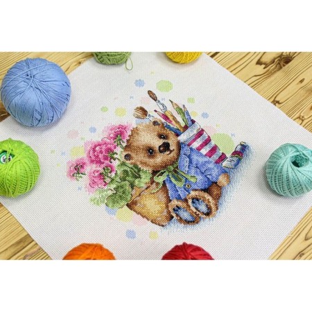 Embroidery set "Plush Talisman" 18 × 19 cm-2