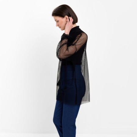 Dress (tunic) female minku color black, rr 42-44-1