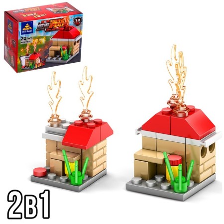 Designer Firefighters "Technique", 16 types, mix-12