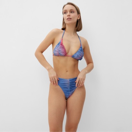 Swimsuit female separate minku pink color/blue, size 44
