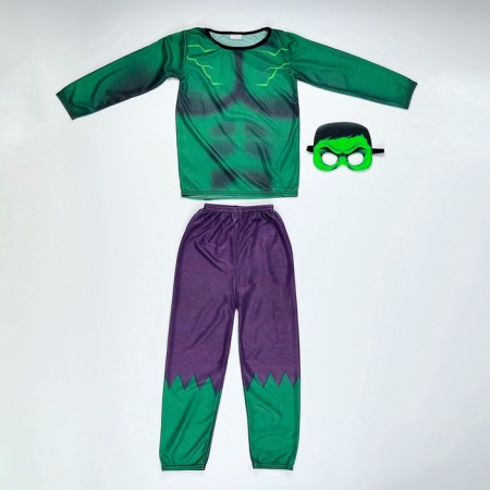 MEGA-WISHARCH carnival costume: jacket, pants, mask, height110-122 cm-1