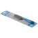 Delight comb, anti-blocking, 67 teeth 13 mm, with an ergonomic handle, black and blue