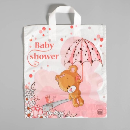 Package "My Teddy Bear", polyethylene with a loop pen, 40 x 36 cm, 37 μm