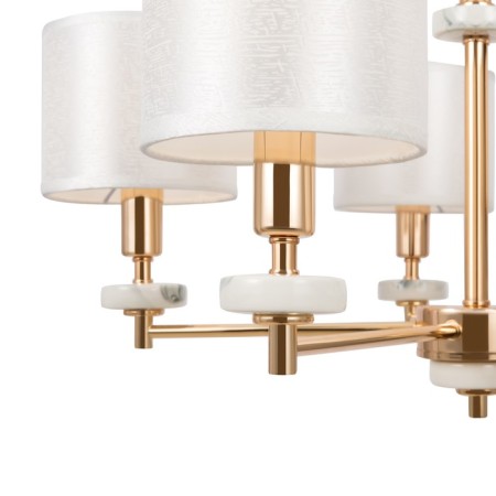 Caustra Freya FR5015PL-05G Tiana, 620x620x1440 mm, E14, 5x40W, color gold-2