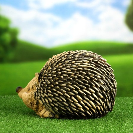 Garden figure "Round Hedgehog" 18x18x27cm-2