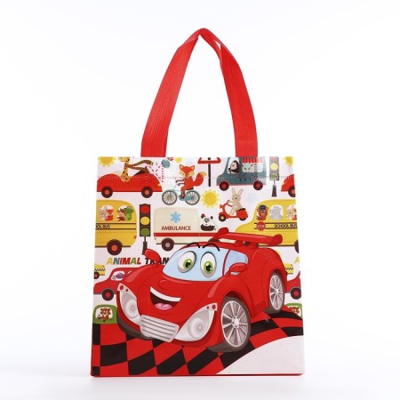 Baby bag without fastening, red color-1