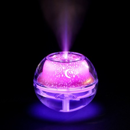 Air humidifier Luazon HM-6, nightlight "Star Sky", 0.5 l, 2 W, USB-1