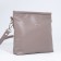 Cross-Bodi Bag on a zipper, the color is gray-beige