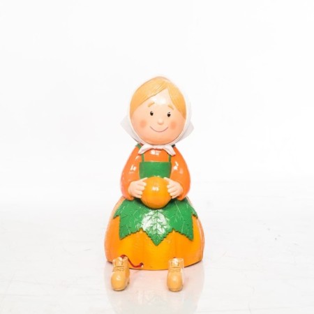 Garden Figure "Dwarf melon" 19x20x37cm-1