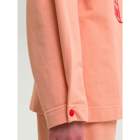 Sweatshirt for girls, height 116 cm, peach color-4