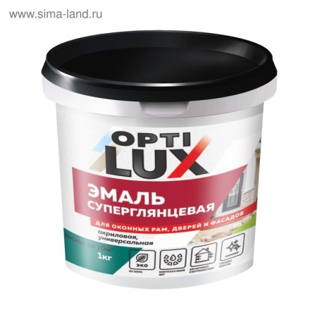 Enamel acrylic Optilux universal super -gloss 1 kg