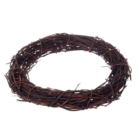 Dry fern, wreath - 10 cm-1