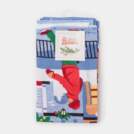Kitchen towel "Holiday in the city" 35x60cm-4
