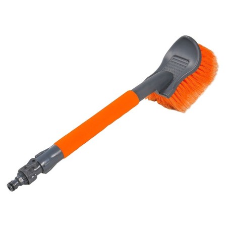 Washing brush with a nozzle for a hose, with a soft fluffy bristle 40 cm Airline AB-I-05-1