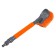 Washing brush with a nozzle for a hose, with a soft fluffy bristle 40 cm Airline AB-I-05