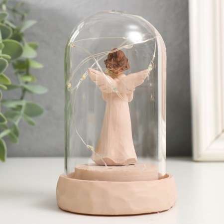 Souvenir Polystone Light "Angel-Bezliky in the flask" MIX 11x6.8x6.8 cm-5