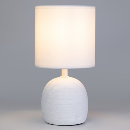 RIVOLI SHERON 1CHA14, 40 W -white ceramics with a lampshade-3