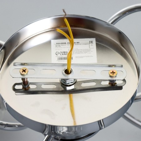 Sunny chandelier 3he27 40W silver 60x60x28 cm Bayerlux-8
