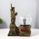 Plasma ball "Statue of Liberty" gold 14x10x16 cm Risalux