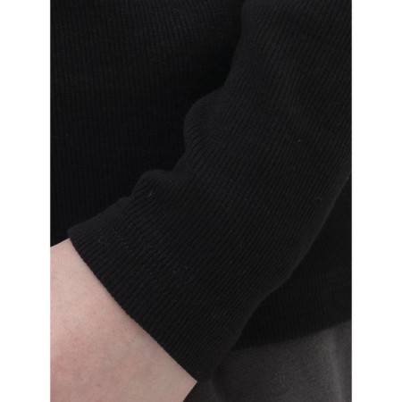 Jumper for girls, height 140 cm, black color-1