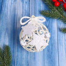 Ball plastic D-8 cm 