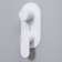 Shower mixer Wasserkraft Mindel 8571, single -leaf, without watering can, without spout, white