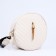 Bag Cross-Bodi with a zipper, white color