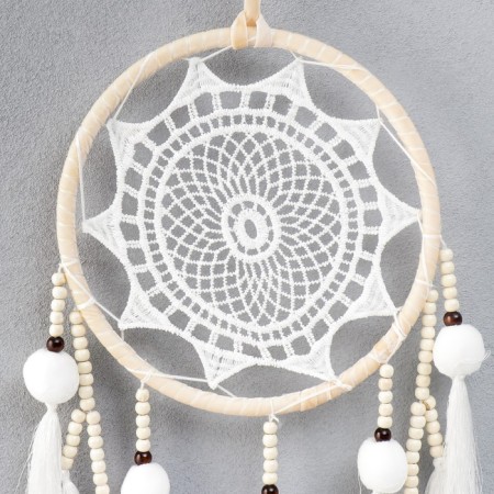 Dreams of dreams with bombs "Wooden beads" 65x20 cm-1