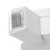 Lamp "Deco" 3xLED 3W 4000K IP66 white 16x4.3x16 cm