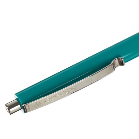 Handle Automatic Schneider "K15", blue ink, 1.0 mm node, glossy mix, under the logo, price for 1 pc-3