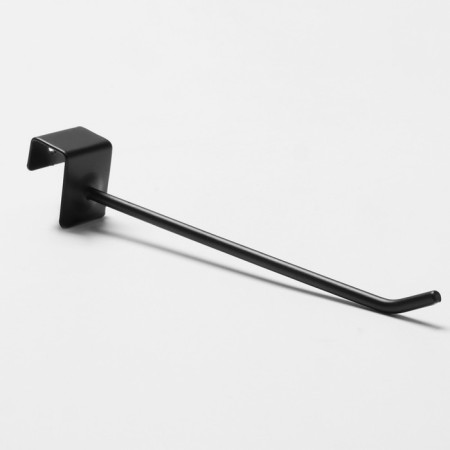 Hook for economy panels, d = 4 mm, l = 15 cm, black matte color-1