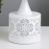 Aroma lace with backlight "pattern" E27 40W+RGB white 13x13x30 cm