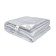 Organic Cotton blanket, size 172x205 cm, gray-blue color