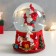 Souvenir Polystone Water Ball Music "Three Dwarf" 11.5x11.5x14 cm