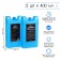 A set of cold batteries "Master K" 2 pcs 400 ml, 16.5 x 8.5 x 3.5 cm