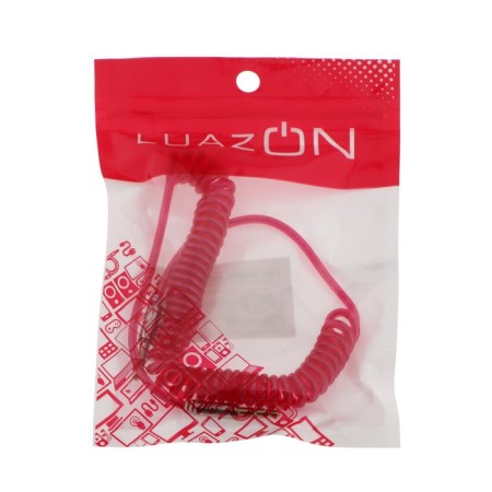 Audio Luazon, Aux, Jack 3.5 (M) -Jack 3.5 (M), STETER on the spring, 1 m, mix-4