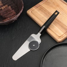 Knife-Lopatka for pizza shares 