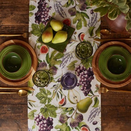 Path on the Ethel table Fruit Garden 40x149cm, 100% cotton, sarzha 190 g/m2-2